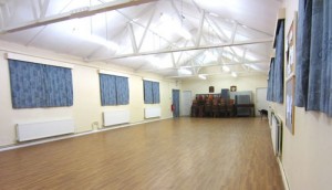 The hall used in our classes
